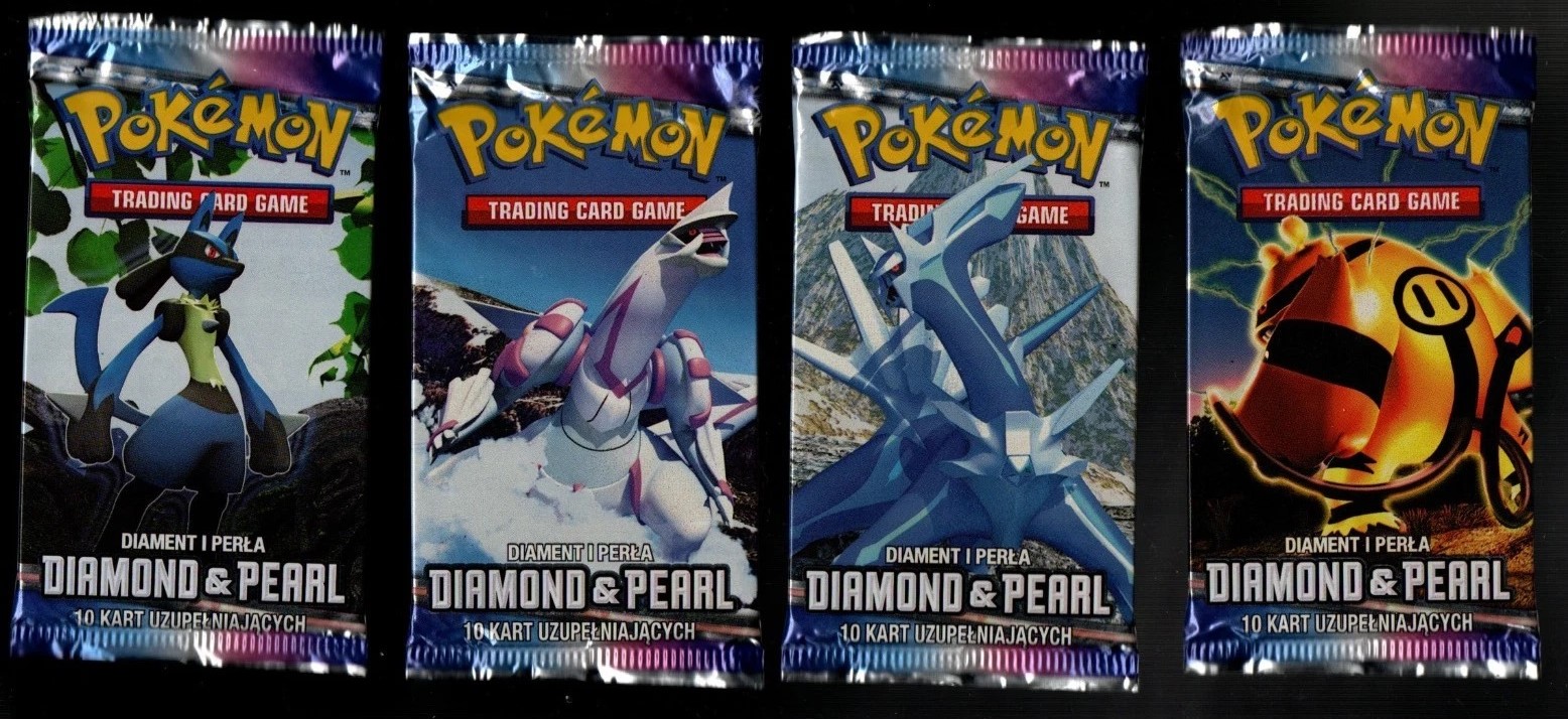 Puste opakowanie Pokémon TCG Diament i Perła – 1