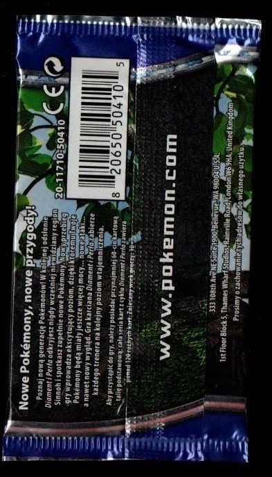 Puste opakowanie Pokémon TCG Diament i Perła – 3