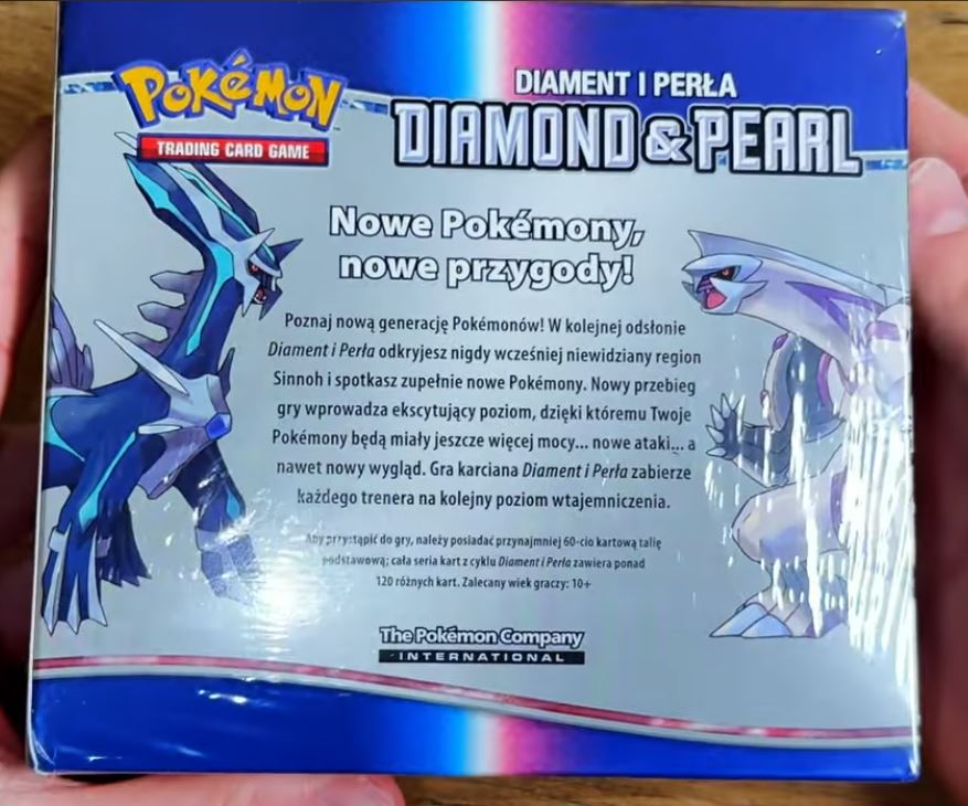 Booster box Pokémon TCG Diament i Perła – 3