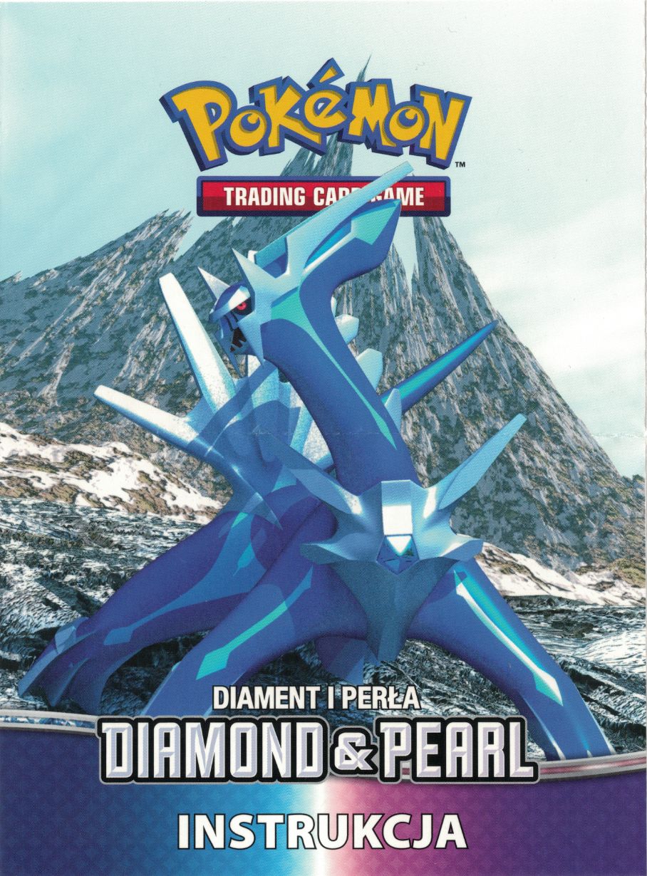 Cover of the Polish Pokémon TCG theme deck instruction booklet