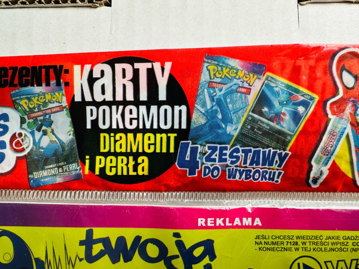 Reklama prasowa Pokémon TCG – Dialga 5