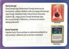 Page 3 of the Polish Diamond & Pearl Pokémon TCG instruction booklet