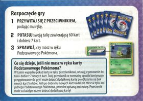 Page 5 of the Polish Diamond & Pearl Pokémon TCG instruction booklet