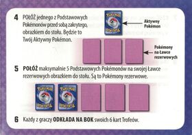Page 6 of the Polish Diamond & Pearl Pokémon TCG instruction booklet