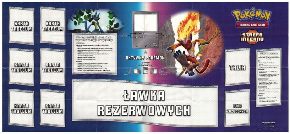 Thumbnail of the Polish Strefa Inferno Pokémon TCG playmat